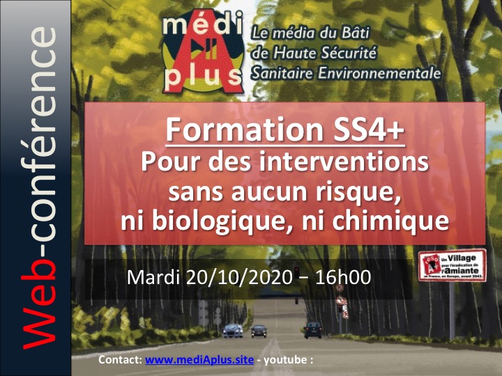Conférence Préventica SS4+ : pour des chantiers sans aucun risque, ni biologique ni chimique.