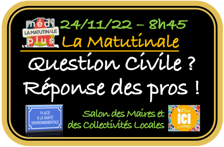 #SMCL#22/1/24: Questions civiles, réponse de pros!