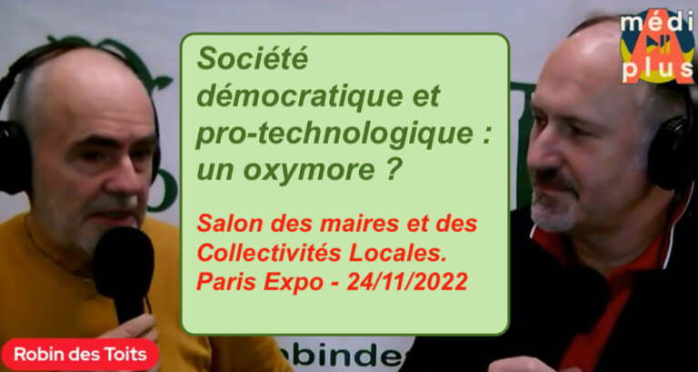 Société démocratique et pro-technologique : un oxymore ?